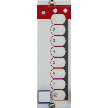 MOD 7Z TRANQ Module 7 zones avec tranquilisation