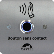 BOUTON SORTIE SANS CONTACT Bouton poussoir de sortie sans contact