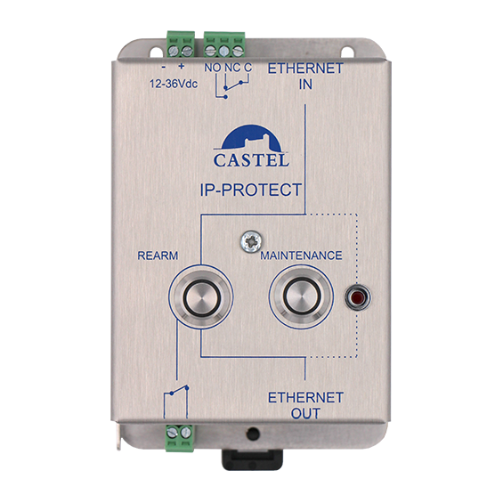 IP PROTECT boitier secu des liaisons IP par coupure. Sortie relai