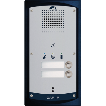 CAP IP-2B-P Portier audio Full IP/SIP 2 boutonsd'appel PMR PoE