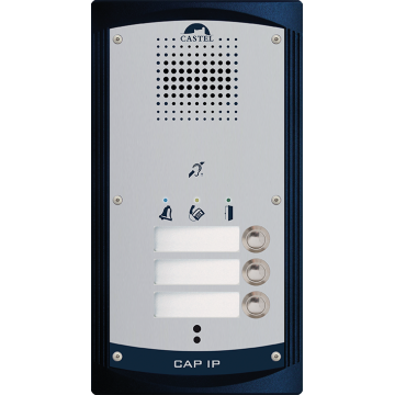 CAP IP-3B-P Portier audio Full IP/SIP 3 boutonsd'appel PMR PoE