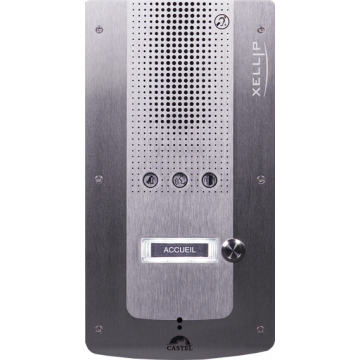 XE AUDIO 1B Portier audio Full IP/SIP 1 Bt conforme loi Handicap PoE