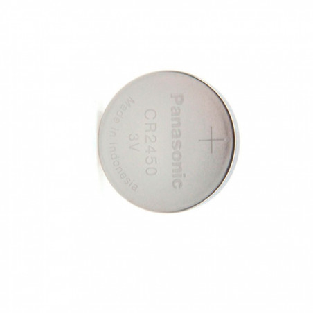 Pile bouton lithium CR2450/BS PANASONIC 3V 620mAh - plaetau de 20