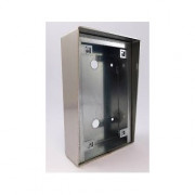 Boitier pour interphone 4 boutons - Pose en saillie - Inox