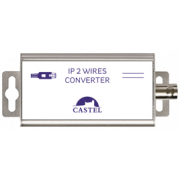 IP 2WIRES CONVERTER E/R cuivre vers IP 500m + alim et injection PoE