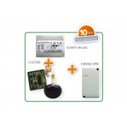 Intrabox Data Eco Prox : 1 lecteur de proximité + 1 carte relais 12-
