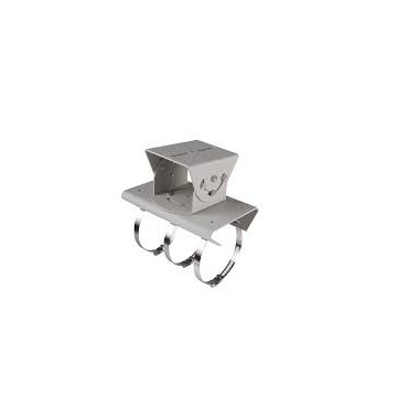 Horizontal Pole Mount Steel Hikvision White