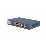 Switch L2 non géré,16 Giga RJ45, boîtier en acier,rack 19 pouces