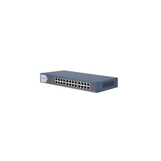 Switch L2 non géré, 24 Gigat RJ45, boîtier en acier,rack 19 pouces