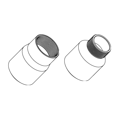 NPT-to-Metric Adapter Set