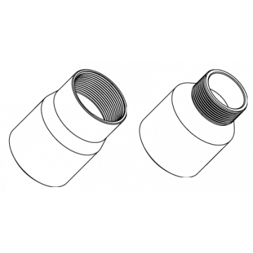 NPT-to-Metric Adapter Set