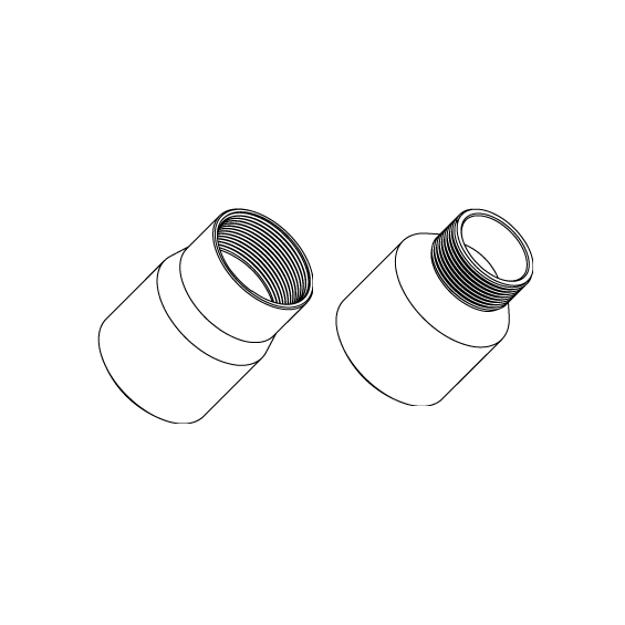 NPT-to-Metric Adapter Set