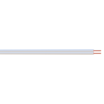 PYROTEC 2 x AWG24 HQ BLANC Bob. plas. 50 M