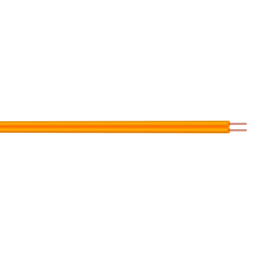 PYROTEC 2 x AWG26 ORANGE Bob. plas. 50 M