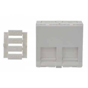 PLASTRON 45x45 2 MODULES INCLINE Boite 1 PC