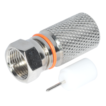 CONNECTEUR F MALE A VISSER Ø10mm  Boite 25 PC