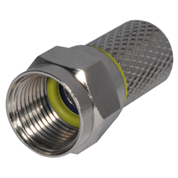 CONNECTEUR F MALE A VISSER Ø8.2mm Boite 100 PC