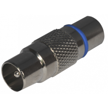 CONNECTEUR IEC MALE A VISSER Ø6.8mm  Boite 50 PC