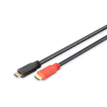 Câble HDMI High Speed, type A, m/ amp. St/St, 10 m, Ultra HD 24 p, CE,