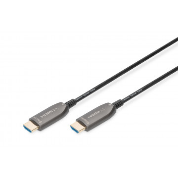 Cordon fibre optique HDMI AOC, type A M/M, 15 m, UHD 8K@60Hz, CE, or,