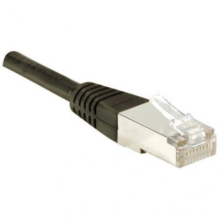 Cordon RJ45 CAT6 FTP 100 ohms - Noir - 25m