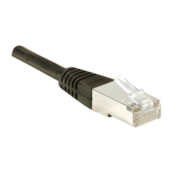 Cordon RJ45 CAT6 FTP 100 ohms - Noir - 25m