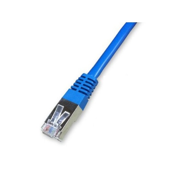 Cordon RJ45 CAT6 FTP 100 ohms - Bleu - 1m