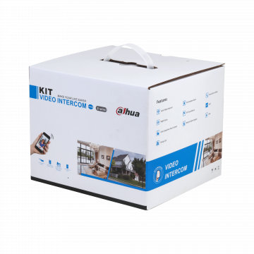 Kit Interphonie saillie -  VTO2003F - VTH5123H-W - VTNC1003-C