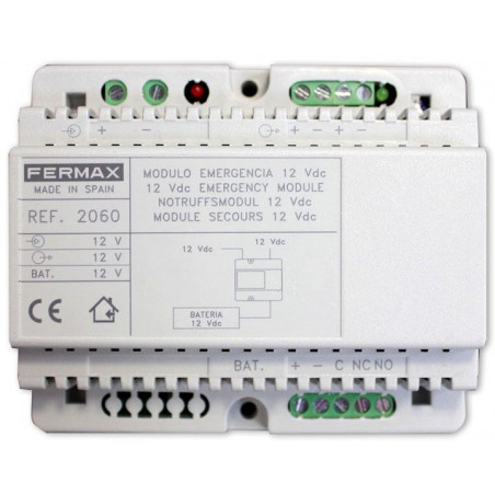 MODULE DE SECOURS 12VDC (DIN6)