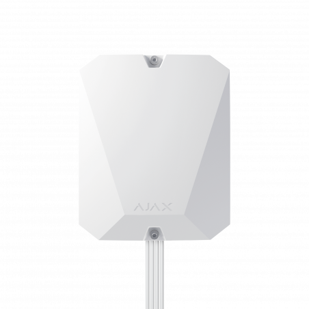 Ajax Fibra - MultiTransmitter 18 détecteurs filaires Blanc