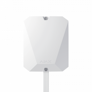 Ajax Fibra - MultiTransmitter 18 détecteurs filaires Blanc