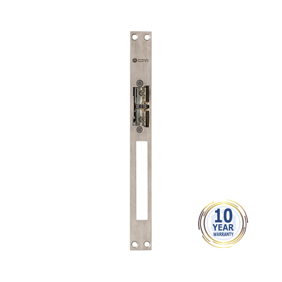 Gâche réversible rupture de courant contac 16X66 mm 12-24 V avec Top