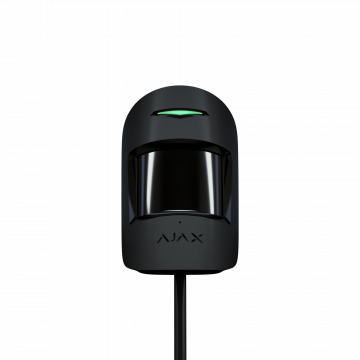 Ajax Fibra - Détecteur PIR 12m - Bris de verre - Noir