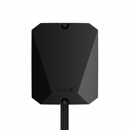 Ajax Fibra - MultiTransmitter 18 détecteurs filaires - Noir
