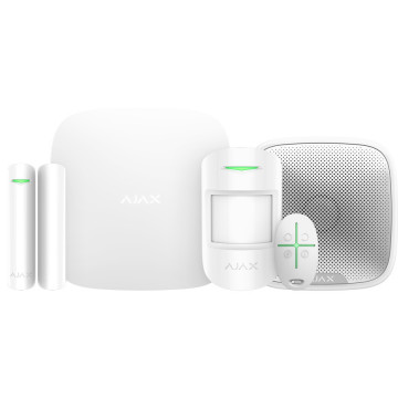 Kit AJax Hub Kit Starter PRO connect à 39,90€HT - BLANC