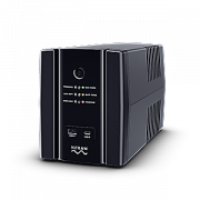 Onduleur 1500VA/900W-6 prises IEC-2 x Batterie 12V/9AH-USB & Port séri