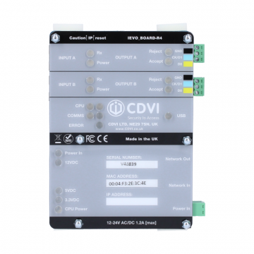 unité de gestion IEVO POE pour 2 lecteurs biométriques