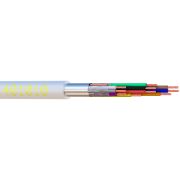 ELBAC CABLE ALARME SOUPLE 10X0.22AE BLANC C100M