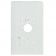 Plaque largeur 150 mm en PVC blanc pour gt1d, gt1a et gt1m3l