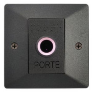 Bouton poussoir sans contact UB-one+ boite  encas+ saillie- anthracite