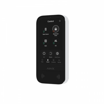 Ajax Fibra - Ajax KeyPad TouchScreen Fibra ASP - Blanc