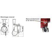 Détecteur de Flamme SEXTANT-IR3+ Ex et support inclus