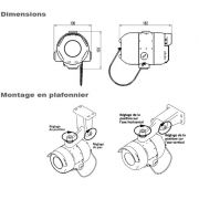 Détecteur de Flamme SEXTANT-IR3+ Ex et support inclus