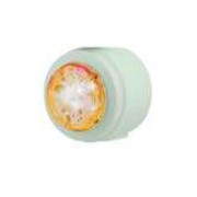 Feu SOLISTA MAXI LED_9-60Vcc_LED Orange / Verrine claire_Corps blanc