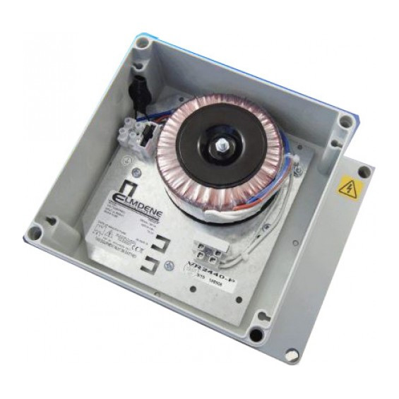 Alimentation 230VCA / 24VAC - 4A IP68 ETANCHE