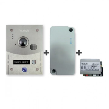 Rozoh box 1 bp+carte relais+module4G-AUDIO/VIDEO 10 ANS inclus