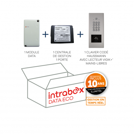 Intrabox Data Eco clavier Hausmann Vigik+ ML inclus GSM 10ans