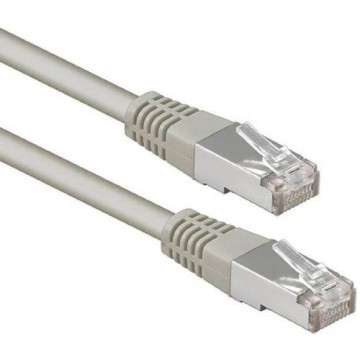 Cordon RJ45 CAT 6 FTP 100 ohms Gris 0,15 m