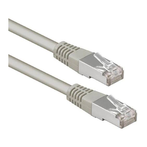 Cordon RJ45 CAT 6 FTP 100 ohms Gris 0,15 m