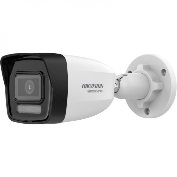 HiWatch - Caméra IP tube 8MP SHL lentille fixe 2,8mm IR 30m IP67